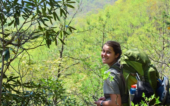 backpacking trip in north carolina